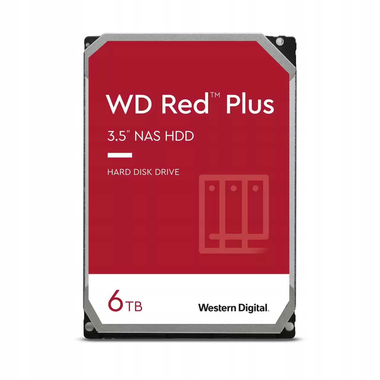 Pevný disk Western Digital Red Plus WD60EFPX 6TB SATA 3,5"